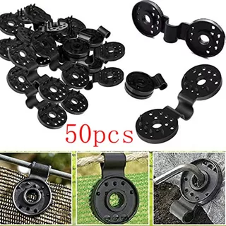 50Pcs Clipes De Tecido Para Sombra De Quintal De Jardim Porta Estufa