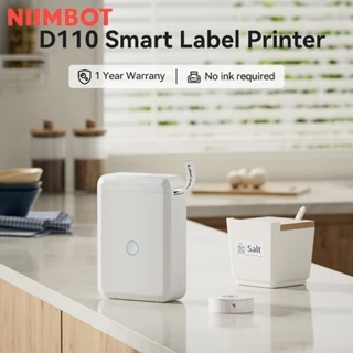 NIIMBOT D110 Máquina De Rótulo Com Fita , Impressora Portátil Bluetooth Para Armazenamento , Escritório , Casa , Organização , Mini Autocolante Múltiplos Modelos