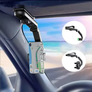 Suporte Para Telefone Móvel De Diafragma Carro 1080 Graus Rotativos De 4-7 Polegadas Multiuso
