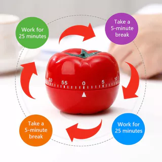 Temporizador De Cozinha Em Forma De Tomate Vermelho 1pc Lembrete De Alarme Relógio Criativo Mecânico Fofo Durável Gadgets