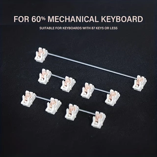 Conjunto De Estabilizador De Graxa Montada Em Placa Para Teclado Mecânico Personalizado , Já Tem Sobre Montado ,