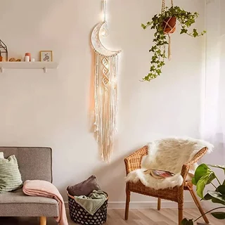 96cm Bohemian Chic Macrame Wall Hanging Tapestry Room Decoração De Sala Para Meninas Casa Presentes Dropshipping