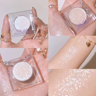 Sombra Monocromática Cowherd Tecendo Menina Sombra de Alto Brilho Paleta Galaxy Diamante Sombra estroboscópica Brilhante Pérola