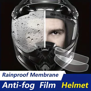 Filme Universal Antiembaçante Para Capacete-Pacote 1/2/4 Capacetes Elétricos De Motocicleta , À Prova D'água E Resistent em Oferta na Shopee