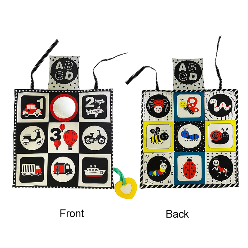 Livros De Pano Macio Desenvolvimento Sensorial De Aprendizagem Precoce Para O Toque Do Bebê E Sinta Brinquedo De Menino De Alto Contraste Brinquedos Infantis