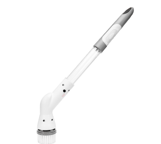 Escova De Limpeza Elétrica Multifuncional Sem Fio Para Banheiro , Cabo Longo Portátil Telescópica Rotativa Automática , Chão