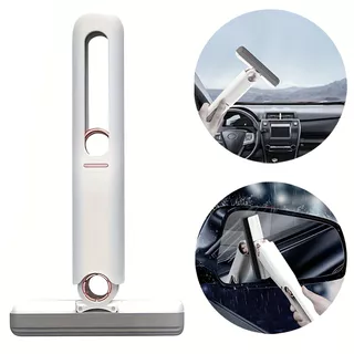 Esfregão de 1 peça Cabeça de Esponja Limpeza de Vidro para Carros Ferramenta Manual Mini Esfregão de Mesa Esfregão de Vidro Esfregão de Vidro Multiuso Esfregão de Esponja Portátil, Adequado para Limpeza de Vidros de Banheiro Ferramentas de Limpeza Super A