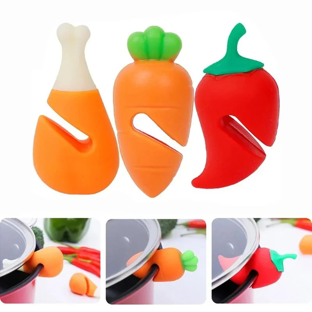 1PC Tampa De Silicone Anti-Derramamento