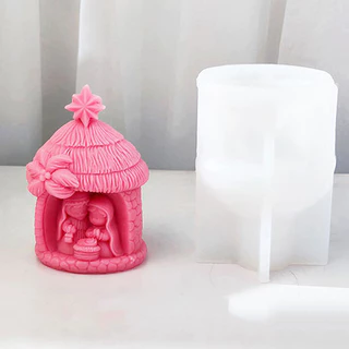 1 Peça, Estrela Decoração Casa Decoração Vela Molde de Silicone Aromaterapia Difusor de Gesso Decoração em Pedra Fragrância
