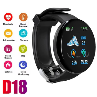 Smartwatch Relógio Inteligente Usb Carregando Tela De Alta Definição A Cores À Prova D