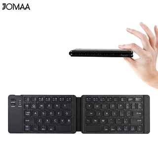 Mini Teclado Dobrável Teclado Ipad Tablet Telefone Carregamento Bluetooth Teclado Bluetooth sem fio Teclado Bluetooth portátil dobrável