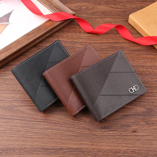 Porta-Cartões Slim Carteira Masculina Impressão De Alta Qualidade PU Bolsa De Couro Nova Moda Pequena