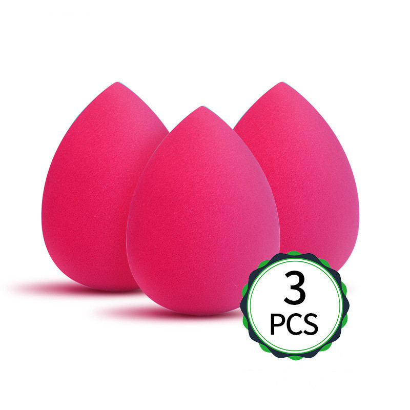 3PCS Maquiagem Esponja Cosmética Profissional Puff For Foundation Concealer Cream Beauty