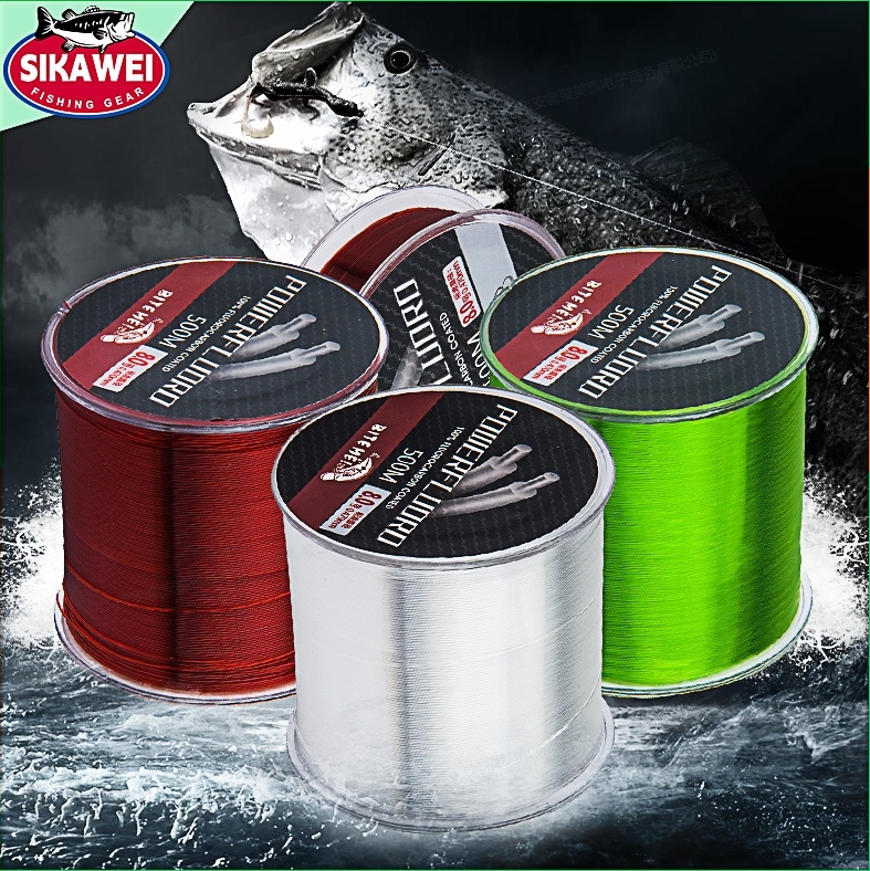 Linha de Pesca em Nylon Super Forte e Resistente 2LB - 40LB 500M ...