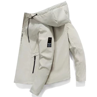 2024 Novo Estilo Moda Exterior Casaco Casual Marca Moda Exterior Casaco com Capuz de Alta Qualidade para Homens