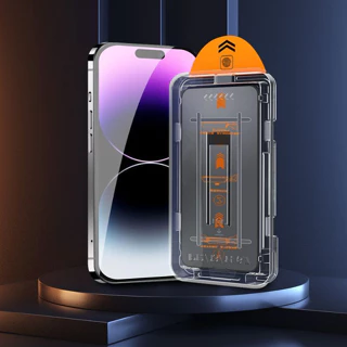 [1 Unidade] Para Cabine Anti-Espionagem Sem Poeira iPhone , Filme De Vidro Temperado De Privacidade , Instalação Fácil E