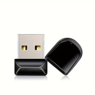 Unidade de memória Flash USB 2.0 Ultra Mini Metal, Bastão de memória portátil, 128MB Pequena capacidade, Unidade Flash, Presente, Adequado para telefone celular, Computador, Alto-falante