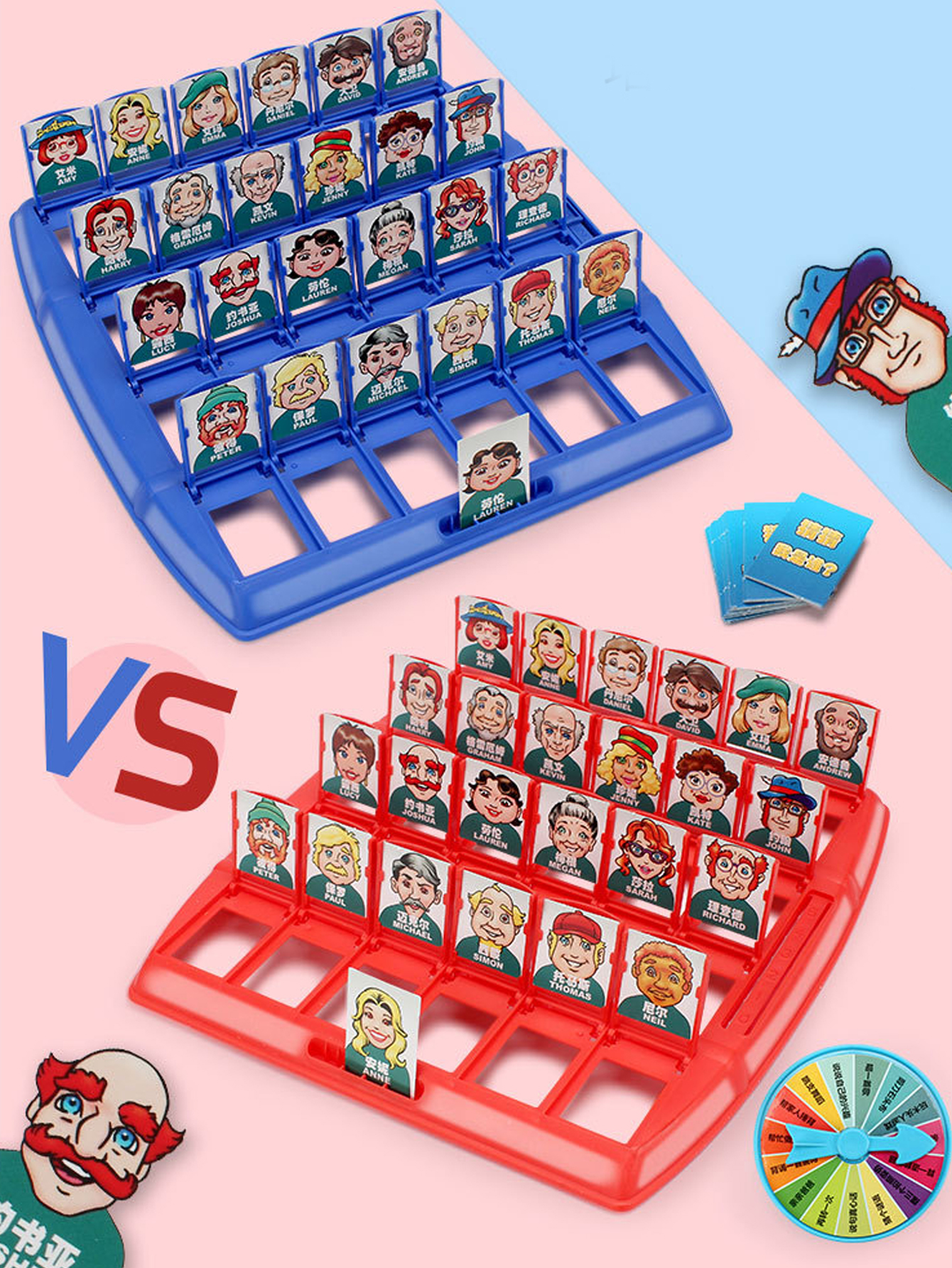 One Piece Board Game Guess Who Me Party Jogo De Lógica De Personagens De Festa Adultos Adequado Para Quebra-Gelo College