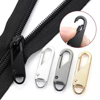 Conjunto De 5 Extratores Deslizantes De Zíper Substituição Instantânea Do Kit De Reparo Zipper Para A Mala De Viagem Com Fivela Quebrada Head DIY Sewing Craft