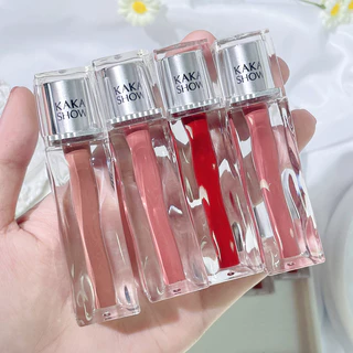 Espelho Transparente Água Glazeamento Lip Glaze E Hidratante Batom Dudu Branqueamento Não Fácil De Manchar Copo Cor Dos Lábios