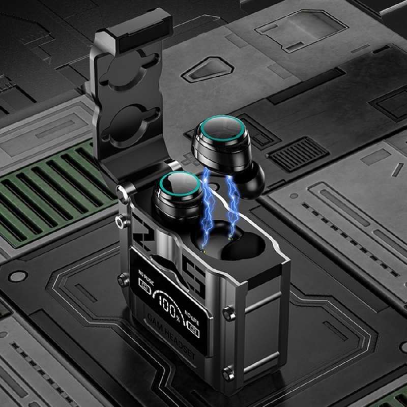 TWS Fones De Ouvido Sem Fio Com BT 5.3 , Controle De Toque , E Visor Digital LED-Redução De Ruído Para Música Jogos De Alta Qualidade , Intra-Auriculares , Escuta Esportes