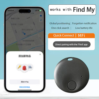 GPS Pet Positioning Tag Tracker para Apple Find My App IOS System