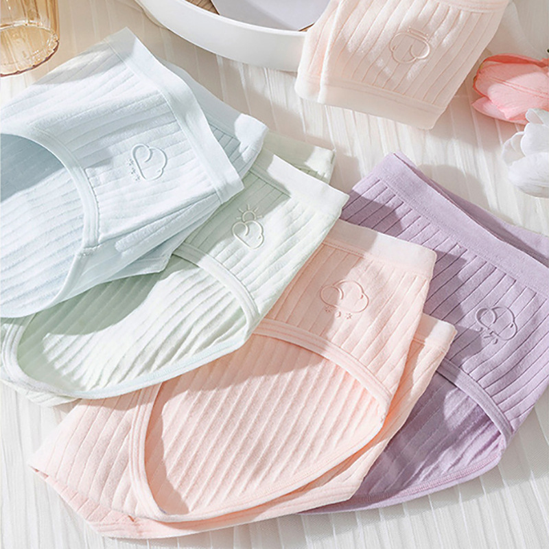 Roupas íntimas estilo Weather Style Ladies Pure Cotton Sem Costura Algodão Antibacteriano Meninas Algodão Crotch Japonês Novo Estilo Briefs
