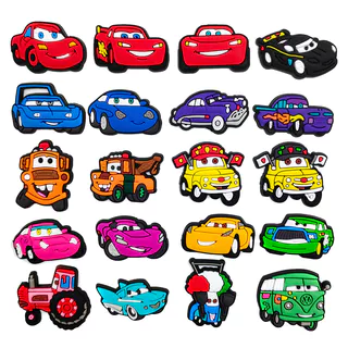20pcs/set Cartoon Shoe Charms For croc Garden Shoes Accessories Women Kid's Party Gifts Decorações Para Mochila Adultos