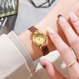 2024 Novo Estilo Medieval High-End Retro Estilo Relógio Feminino Nicho Feminino Relógio Feminino de Cinto de Quartzo Romano Único