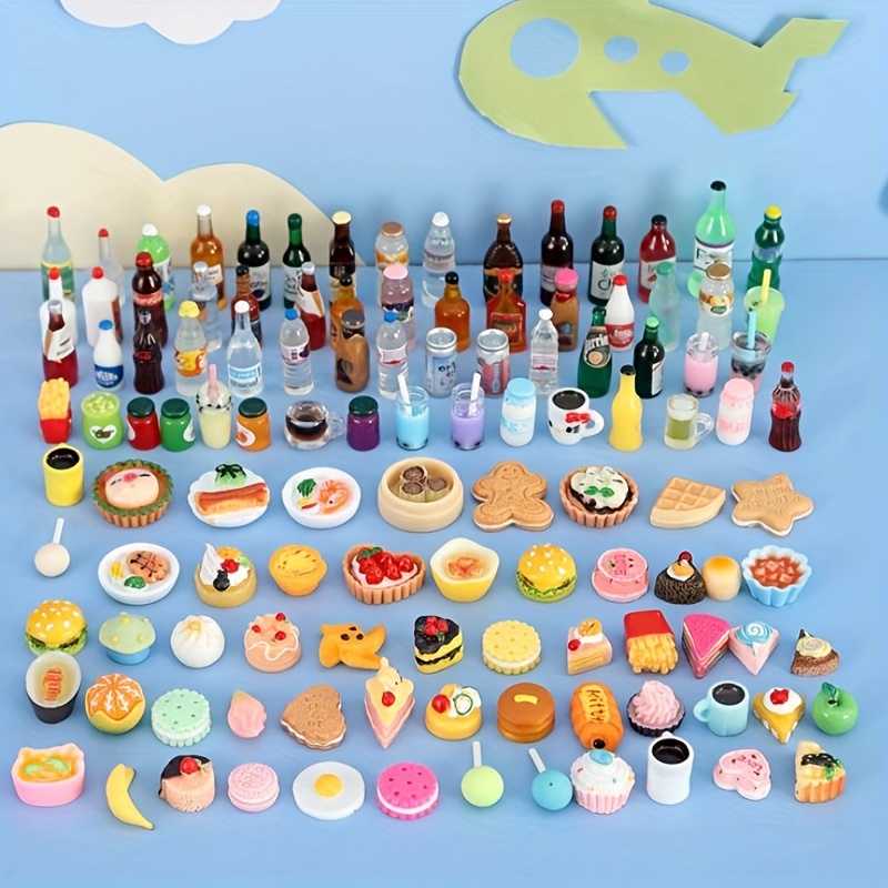 Mini Bebidas Alimentícias 11,5 Polegadas 30Cm para Bjd Doll Toys 1:12 ...