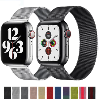 Pulseira Original Para Relógio Série Ultra 8 7 6 SE 5 4 3 2 1 Tamanho Do Laço De Aço Inoxidável 49mm 45mm 41mm 42mm 44mm 38mm 40mm