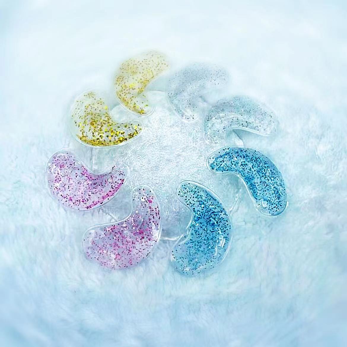 4 Peças Máscara de Olhos Quentes e Frios, Máscara de Olhos Quentes e Fofinhos, Remover Círculos Escuros, Aliviar a Fadiga dos Olhos Máscara de Olhos