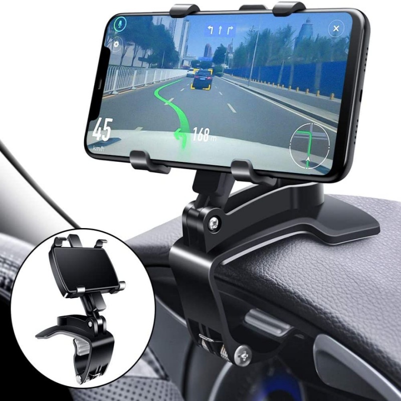Suporte De Navegação Para Carro De Telefone Celular Universal De Rotação 360 Graus