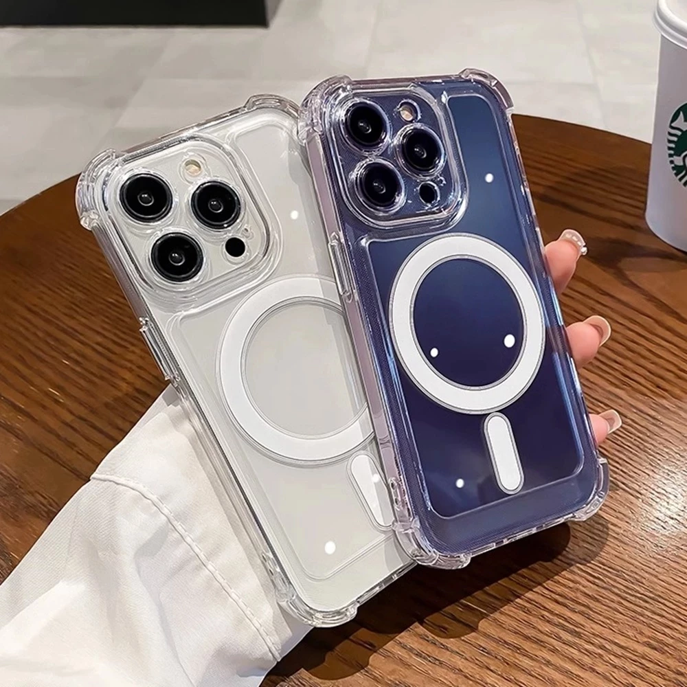 Capa Magnética Transparente iPhone