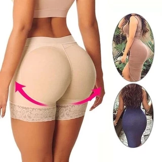 Calcinhas acolchoadas femininas com realçador de bumbum e quadris, almofadas para levantar o bumbum e controle. em Oferta na Shopee