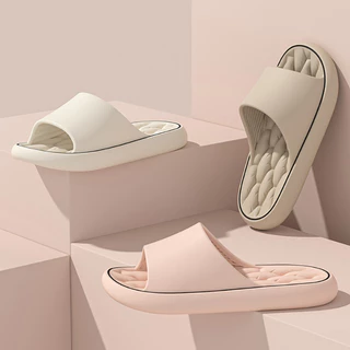 Chinelos antiderrapantes para senhoras em casa, usando Design EVA minimalista