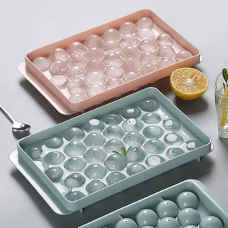 Caixa de Gelo de Gelo de Bola de Gelo One Piece Food Grade Ice Cube Caixa de Gelo Redonda Doméstica