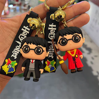 Novo Chaveiro Harry Potter Pingente Porta-Chaves Pingente Preppy Pingente Porta-Chaves Criativo Porta-Chaves Anime