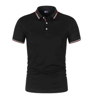 2024 Novo Estilo Moda Moda Verão / Golf Camisa Polo de Manga Curta Casual Masculina de Lapela