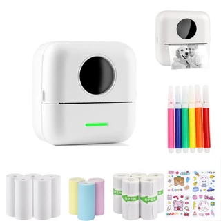 Mini Impressora De Bolso Bluetooth Térmica Portátil Para Jornal/DIY Scrapbook/Travel/Notes/List/Label/Memo , Recibos Crianças Mulheres Presentes De Natal IOS & Android