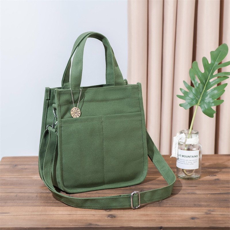Nova Bolsa de Lona Espessa Bolsa para Meninas Bolsa para Meninas Bolsa para Mensageiros de Grande Capacidade Bolsa para Almoço em Camada Multi-Isolação