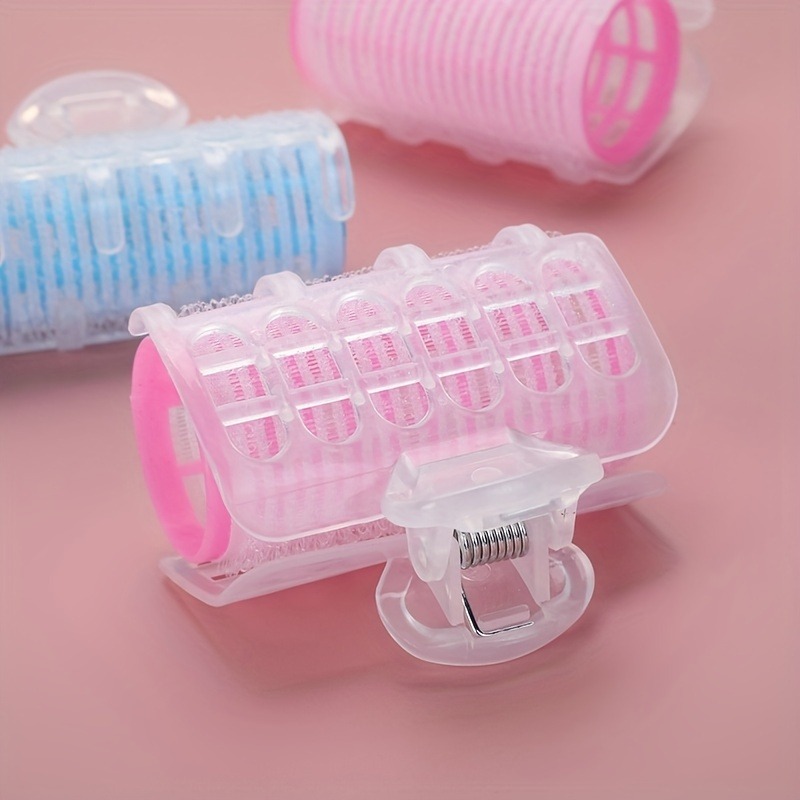 3Pcs Rolos Para Cabelos Bang Roll Curler Plástico Auto-Adesivo Curling Hair Bangs Air Cabeleireiros Ferramentas Meninas