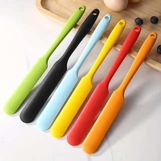 Pacote de 1 peça, Espátula de Lata de Silicone, Espátula Antiaderente Revestida a Açúcar, Silicone, Resistente ao calor, Ferramentas de cozimento, Gadgets de cozinha, Acessórios de cozinha