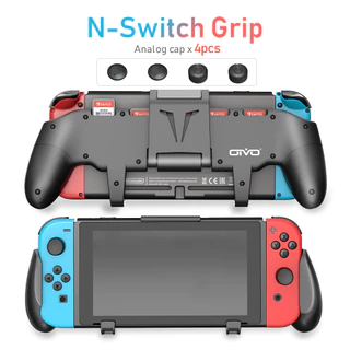 OIVO Suporte De Pega Manual Para Nintendo Switch/OLED , Comfortable & Ergonômica Ajustável Compatível Com O Interruptor/, Acessórios Video Game Grip Case