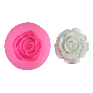 Flor 3D Rosa Silicone Molde Fondant para Decoração de Bolo e Cupcake em Oferta na Shopee