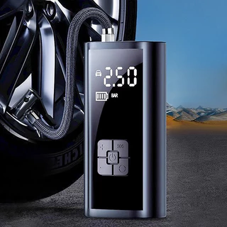 Compressor De Ar Para Carro 12V 150Psi Bomba Sem Fio Com Luz LED Inflador De Pneus Portátil De Motocicleta E De Bicicleta