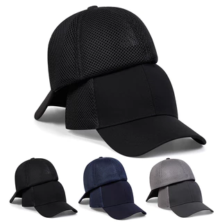 Unisex Rear Sealing Hip Hop Baseball Chapéu De Moda Malha Respirável Primavera Verão Viagem Ao Ar Livre Para Mulheres Homens
