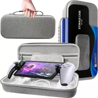 Estojo De Transporte Para Playstation Portal Remote Player , Rígido PS Com Armazenamento De Peças Sobressalentes , Viagem Protetora À Prova De Choque EVA Bag , Acessórios
