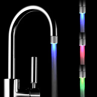 Torneira Luminosa De Banheiro Colorida , Cozinha , Bocal De Aeração , Chuveiro