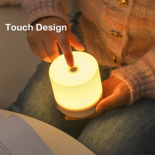 Sensor De Toque Lâmpada De Cabeceira Com USB , 3 Cores , Proteção Dos Olhos , Escurecimento Contínuo Para Dormitório , Leitura , Luz Noturna LED